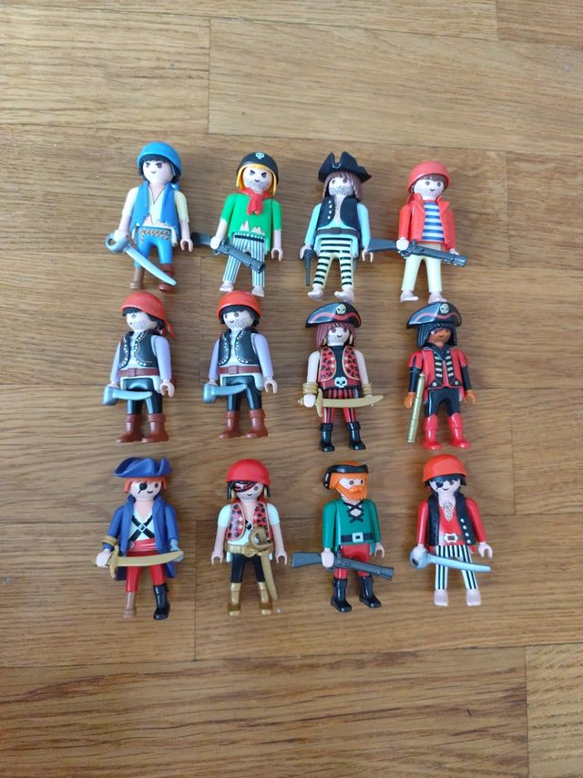 12 Piratas Playmobil