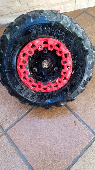 Ruedas delanteras quad con suspensión