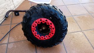 Ruedas delanteras quad con suspensión