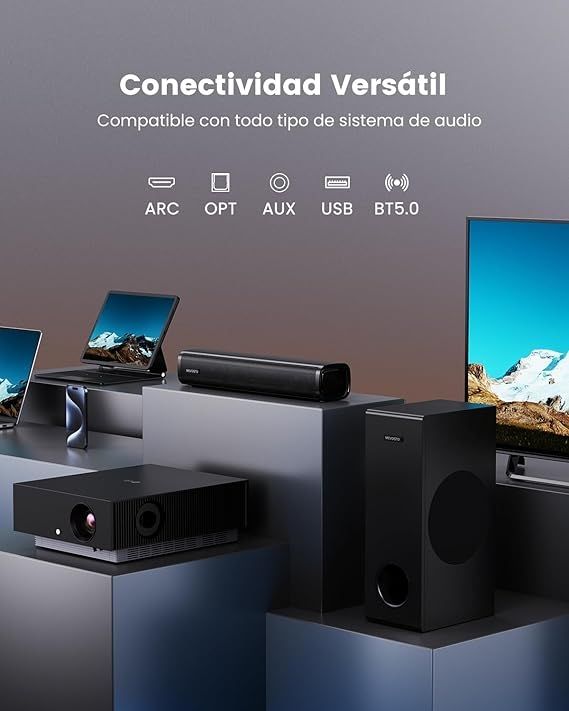 MEVOSTO 2.1 Sistema de Sonido - Barra + Subwoofer
