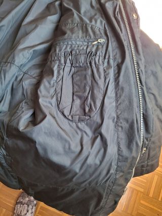 Abrigo negro hombre talla 52