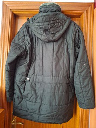 Abrigo negro hombre talla 52