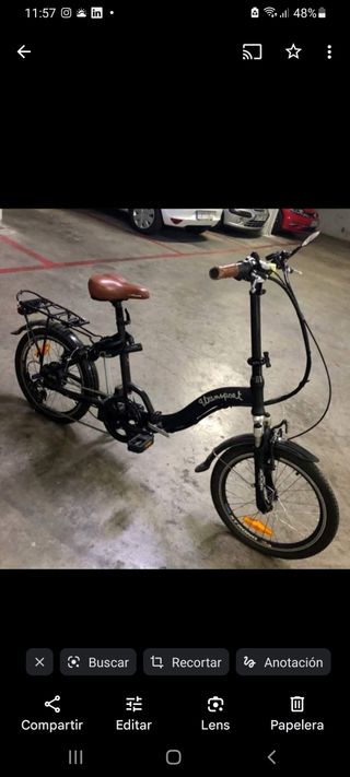 Bicicleta eléctrica plegable 9transport