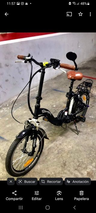 Bicicleta eléctrica plegable 9transport