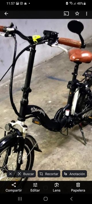 Bicicleta eléctrica plegable 9transport