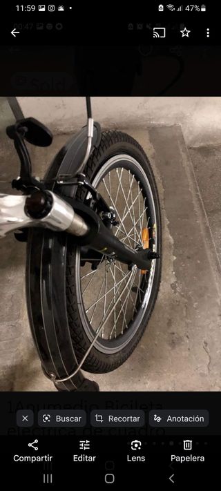 Bicicleta eléctrica plegable 9transport