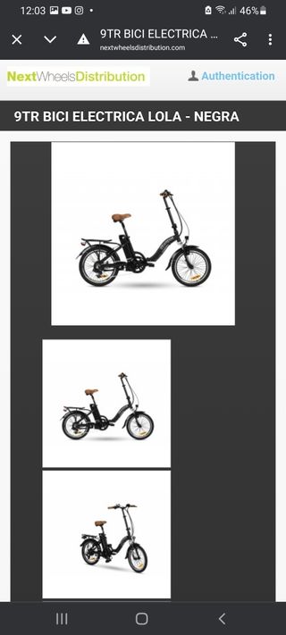 Bicicleta eléctrica plegable 9transport