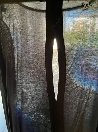 Camiseta Desigual negra y azul