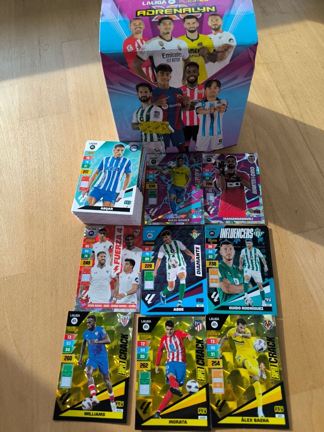 Lote 77 Adrenalyn XL Liga 2023-24 