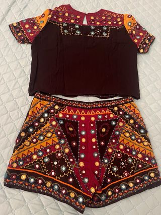 Conjunto boho Mango - Espejitos