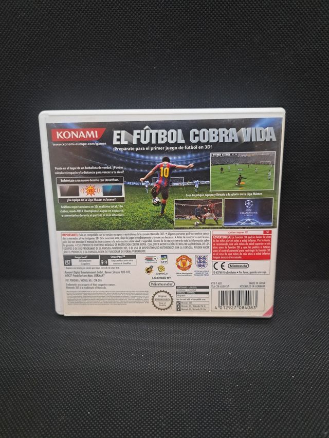 PES 2011 Pro Evolution Soccer 3D - 3DS