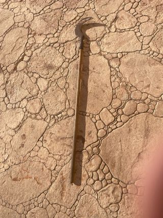 Hoz antigua de cosecha