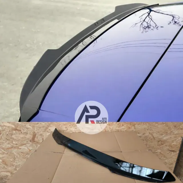 Alerón trasero negro brillo VW Golf 8