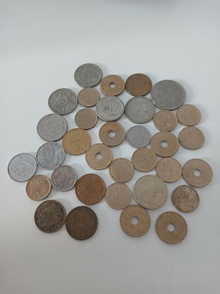 Lote Monedas Antiguas Pesetas