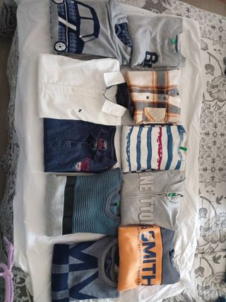Ropa niño Mayoral - 10 prendas
Talla 6-7 años