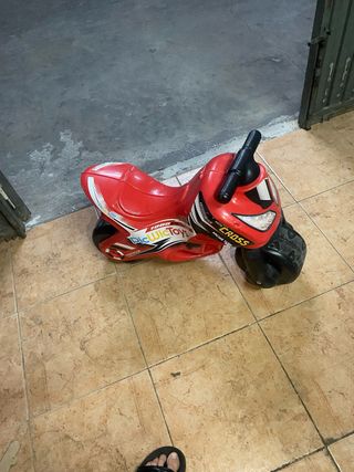 Moto infantil roja - Bicicleta infantil