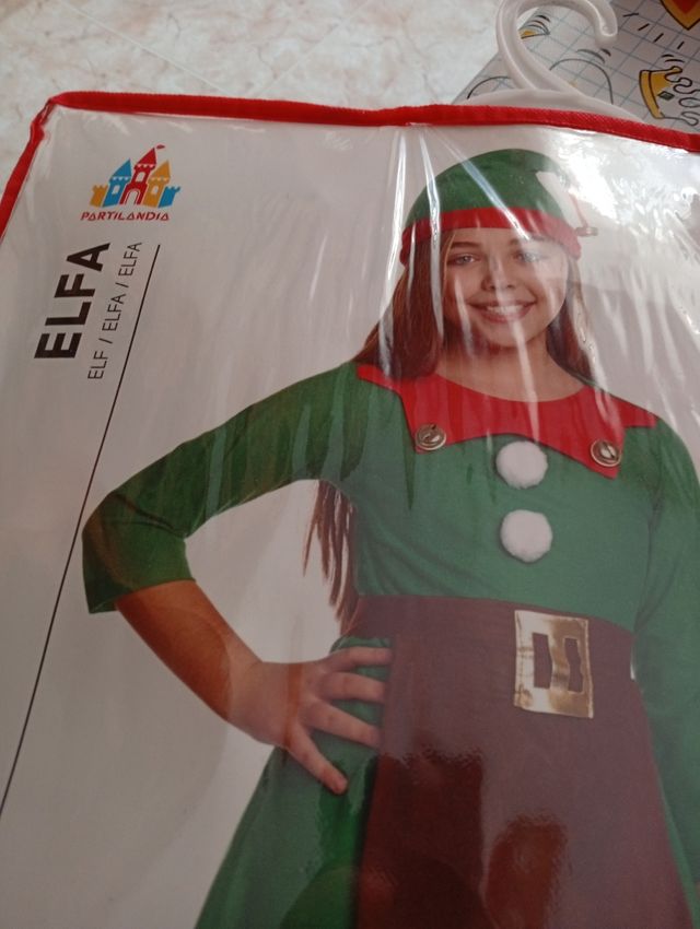 3 Disfraces,tirolesa,elfa ayudante de Papa noel,no