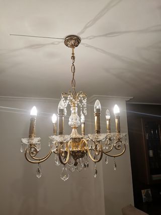 Lámpara araña antigua vintage