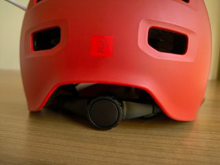 Casco bici niños rojo