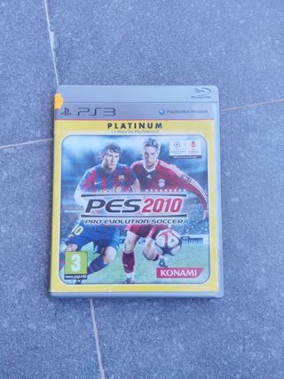 PES 2010 (Pro Evolution Soccer) PS3 Platinum