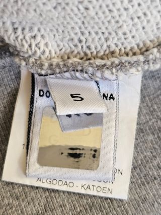 Felpa D&G Junior bambino 5 anni