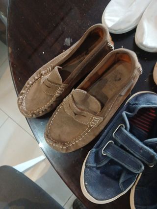 Zapatos Geox niño - blancos