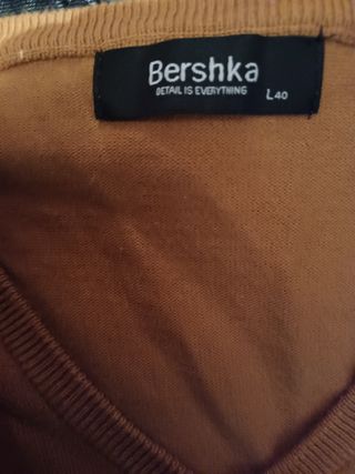 Jersey Bershka amarillo Mostaza  