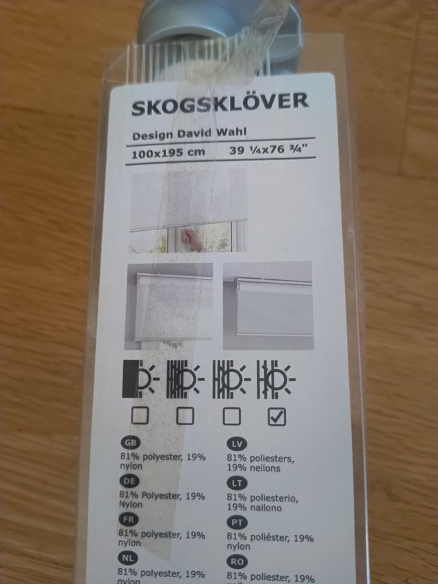 Estor enrollable Ikea - Blanco
