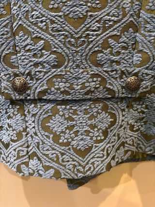 Chaleco fallero - Tela de tapiceria Vives y Mari