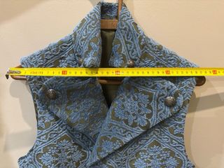 Chaleco fallero - Tela de tapiceria Vives y Mari