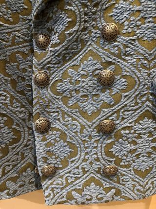 Chaleco fallero - Tela de tapiceria Vives y Mari