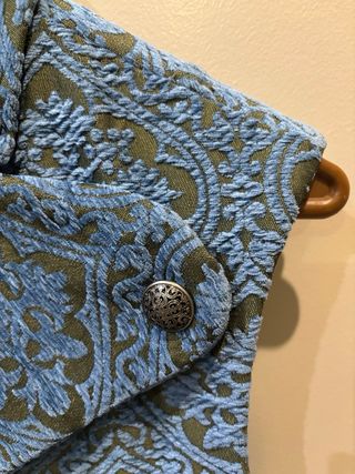 Chaleco fallero - Tela de tapiceria Vives y Mari