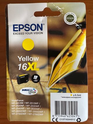 Tinta Epson 16XL Amarilla - C13T1634402