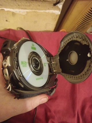 Cámara video Canon graba en modo dvd