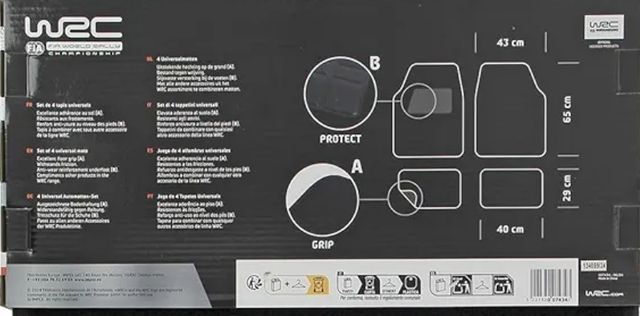 Alfombrillas WRC coche