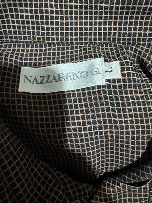 Camicia Nazzareno G - Marrone/Nero - Tg L