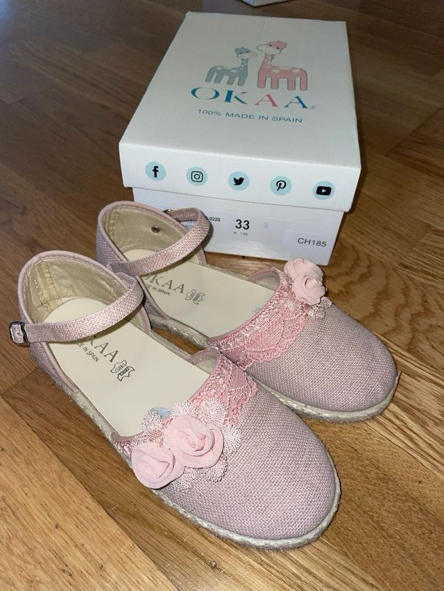 Zapatos niña OKAA 33 - Rosa