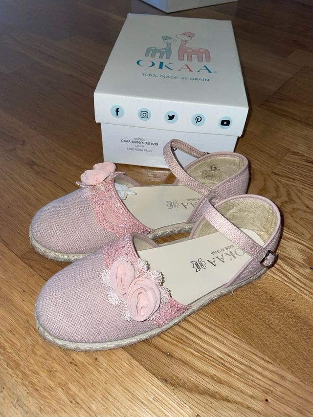 Zapatos niña OKAA 33 - Rosa