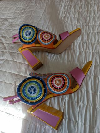 Sandálias Exé elegantes Tam 39