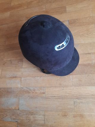 Casco hípica negro