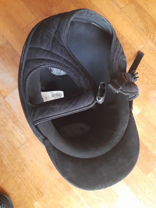 Casco hípica negro