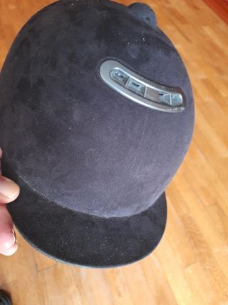 Casco hípica negro