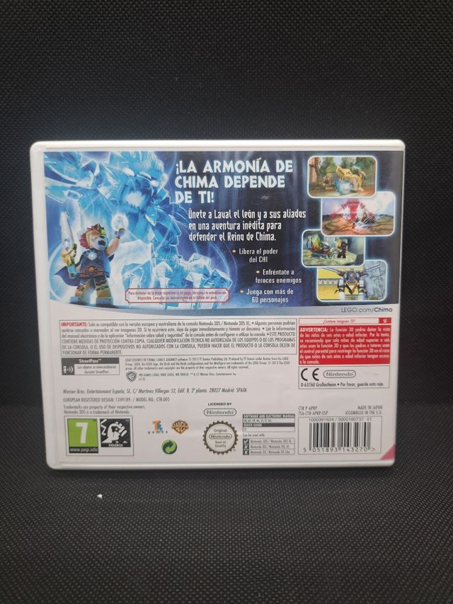 LEGO Chima: El Viaje de Laval 3DS