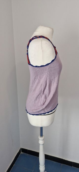 Top crochet Nomeolvides M