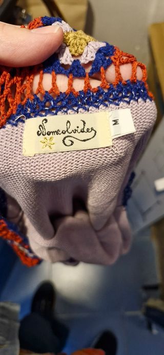 Top crochet Nomeolvides M