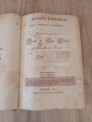 Geografia  Universal, Física, Política e Histórica