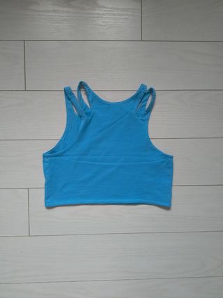 Top Zara niña azul - Talla 13-14