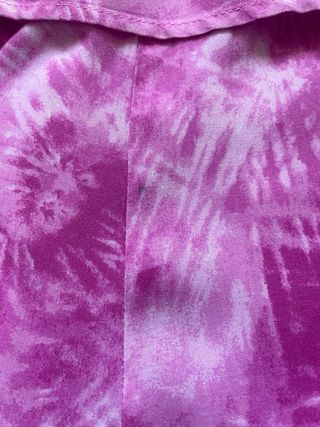 Vestido largo tie-dye rosa