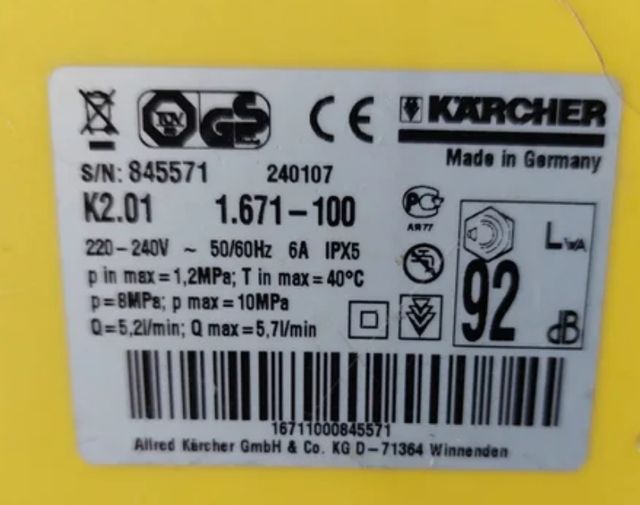 Karcher k2.01