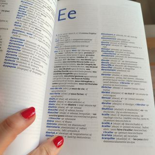 Diccionario francés -español.